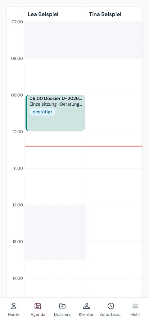 Agenda am Handy